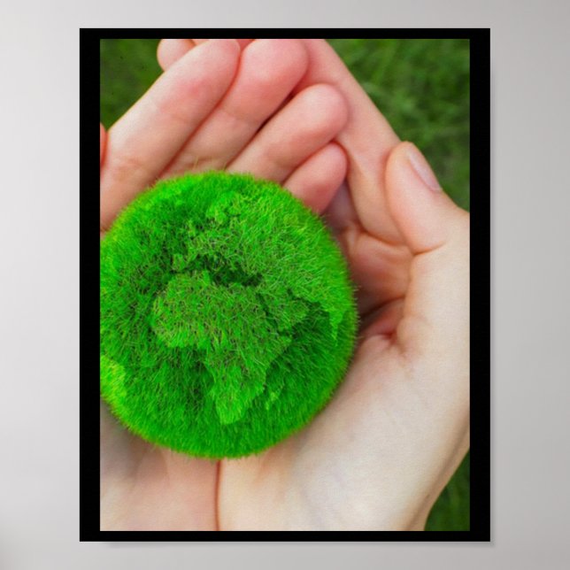 Healing The Planet. Sticker  Poster (Front)