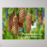 Healing Touch Nursing Art Prints gifts Caring