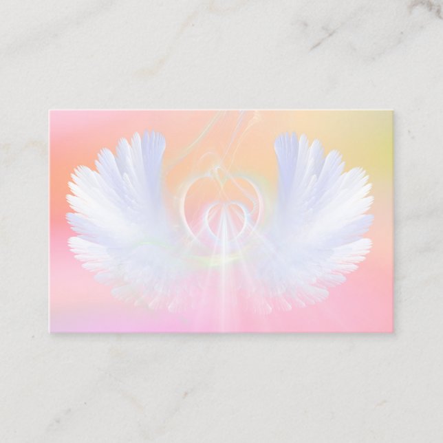 Healing Wings Business Card (Front)
