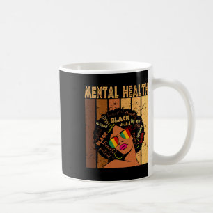 Health Afro African American Black History Month Coffee Mug