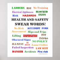 Health and Safety Swear Words - Annoying But Funny