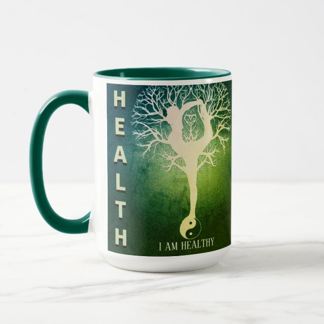 Health and Vitality Tree of Life Mug (Left)