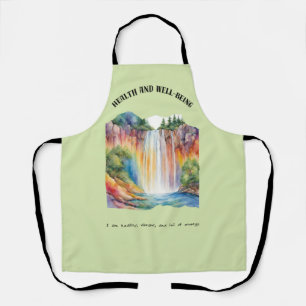Health and Well-Being Positive Affirmation Apron