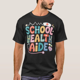Health Assistant Squad Team School Health T-Shirt