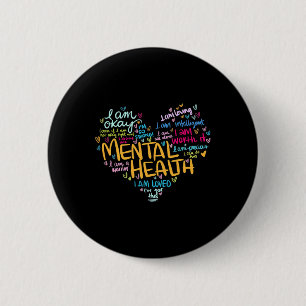 Health Awareness Depression 1  6 Cm Round Badge