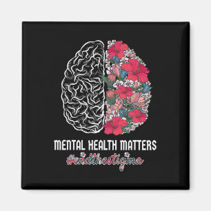 Health Awareness End The Stigma Mental Awareness Magnet
