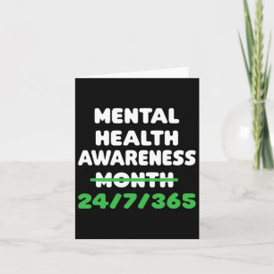 Health Awareness For Suicide Prevention  Card