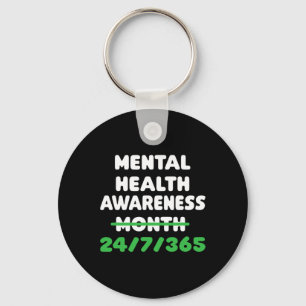 Health Awareness For Suicide Prevention  Key Ring