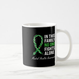 Health Awareness Green Ribbon 3 Coffee Mug