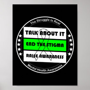 Health Awareness Mental Health Autism Awareness Poster