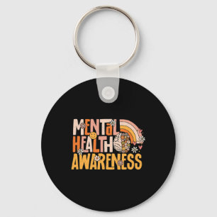 Health Awareness Mental Illness Therapist Counselo Key Ring