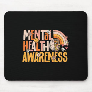 Health Awareness Mental Illness Therapist Counselo Mouse Pad