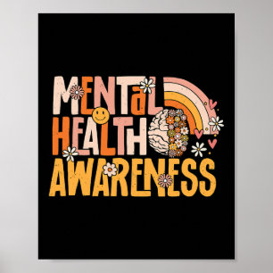Health Awareness Mental Illness Therapist Counselo Poster