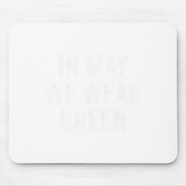 Health Awareness  Mouse Pad (Front)