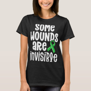 Health Awareness Some Wounds Are Invisible  T-Shirt