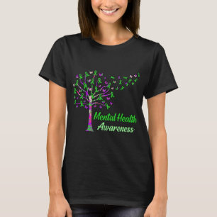 Health Awareness Tree Ribbons Supporter Graphic T-Shirt