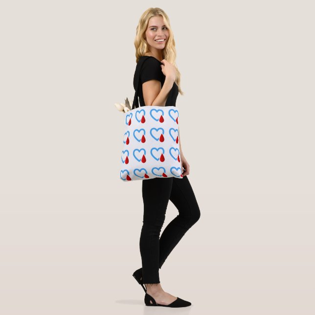Health Awareness- Type 1 Diabetes Tote Bag (On Model)