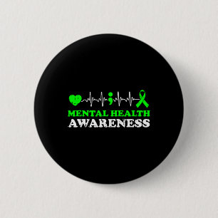 Health Awareness Warrior Counsellor Therapist 1  6 Cm Round Badge