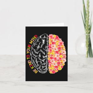 Health Be Kind Fun To Your Mind Autism Awareness Card