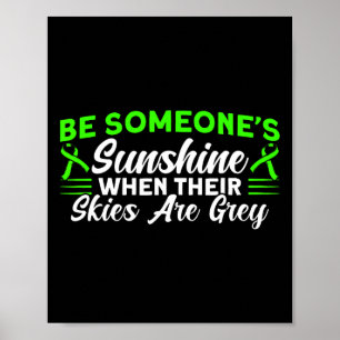 Health Be Someone's Sunshine Mental Health Awarene Poster