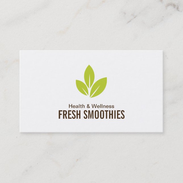 Health Business Card (Front)