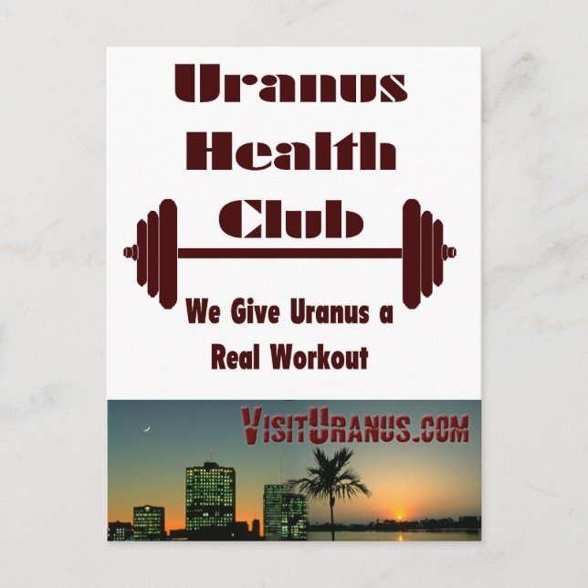 Health Club Postcard (Front)