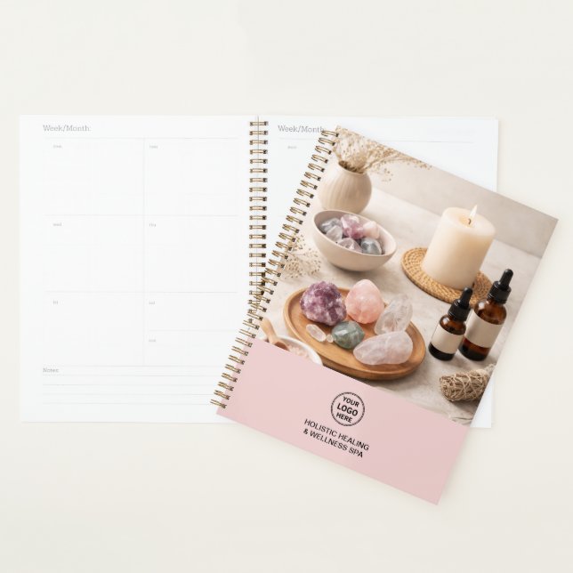 Health Coach Holistic Therapy Pink Planner (Display)