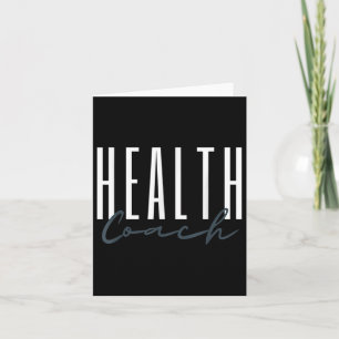 Health Coach Mental Health Coach Mental Awareness Card