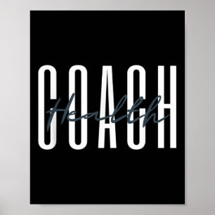 Health Coach Mental Health Coach Mental Awareness  Poster