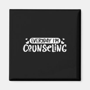 Health Counseling Everyday - Mental Counsellor Gif Magnet