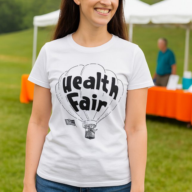 Health Fair Balloon Womens T-Shirt (Creator Uploaded)
