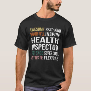 Health Inspector Appreciation T-Shirt
