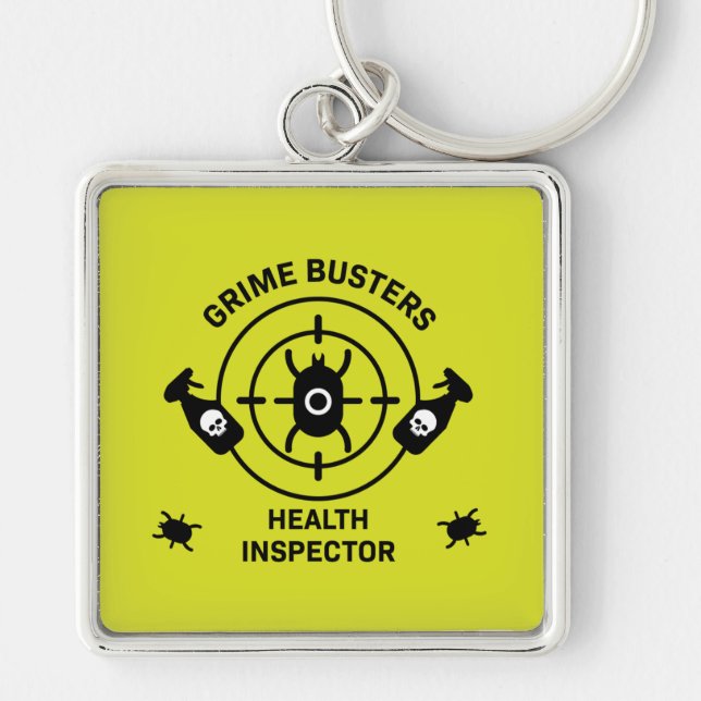 Health Inspector Key Ring (Front)