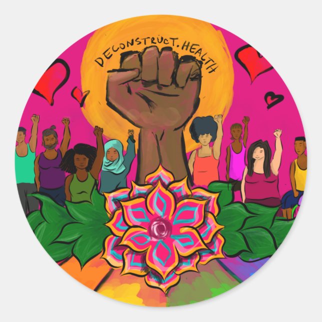 Health is for Everyone Sticker (Front)