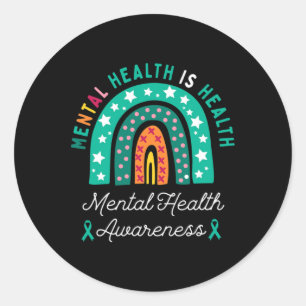 Health Is Health Classic Round Sticker