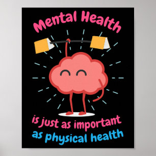 Health Is Just Physical Health Motivational Poster