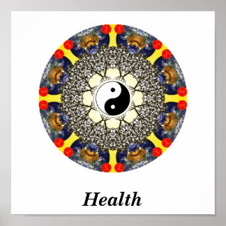 Health Mandala Print