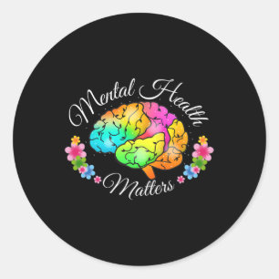Health Matters Tees Classic Round Sticker