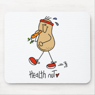 Health Nut T-shirts and Gifts Mouse Pad