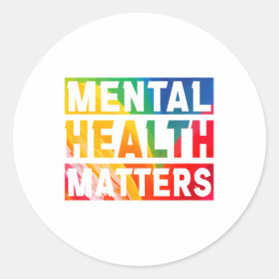 Health Problems Awareness Month For Men And Women  Classic Round Sticker