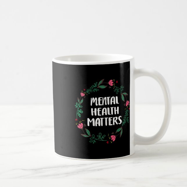 Health Problems Awareness Suicide Prevention  Coffee Mug (Right)