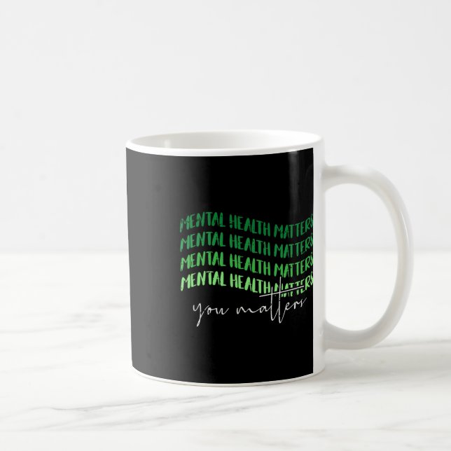 Health Problems Awareness Warrior Councilor Therap Coffee Mug (Right)