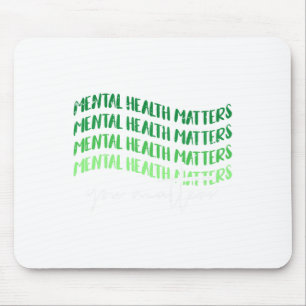 Health Problems Awareness Warrior Councilor Therap Mouse Pad