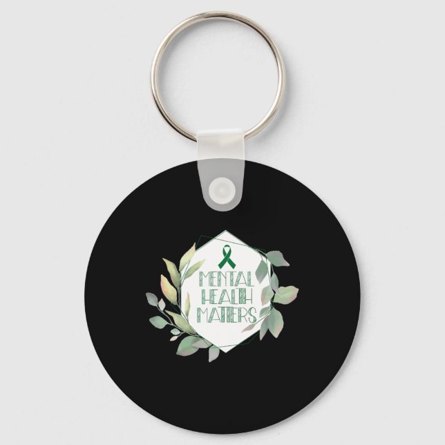 Health Problems Awareness Warrior Counsellor Thera Key Ring (Front)