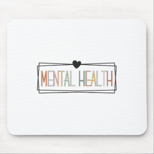 Health Problems Brain Illness Mental Health Awaren Mouse Pad