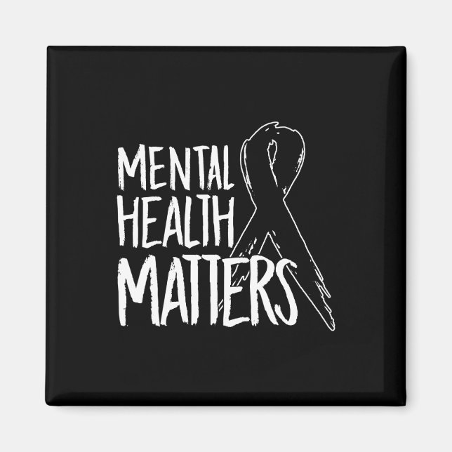 Health Problems Design Suicide For Awareness Suppo Magnet (Front)
