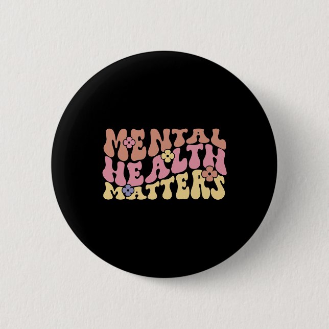Health Problems End The Stigma 2  6 Cm Round Badge (Front)