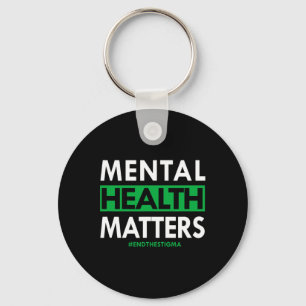 Health Problems End The Stigma Awareness  Key Ring