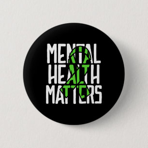 Health Problems Fight Stigma Mental Health Awarene 6 Cm Round Badge