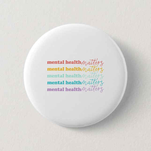 Health Problems Gift Human Brain Illness Awareness 6 Cm Round Badge (Front)